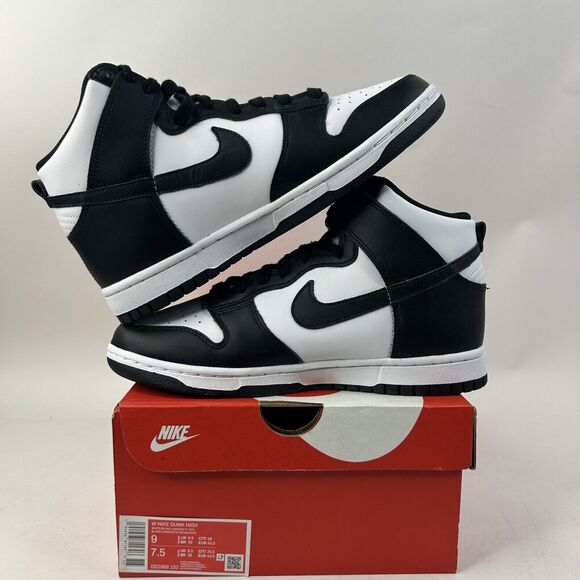 Nike Shoes Dunk High WMNS “Panda/Black White” 2024 - Picture 3 of 5